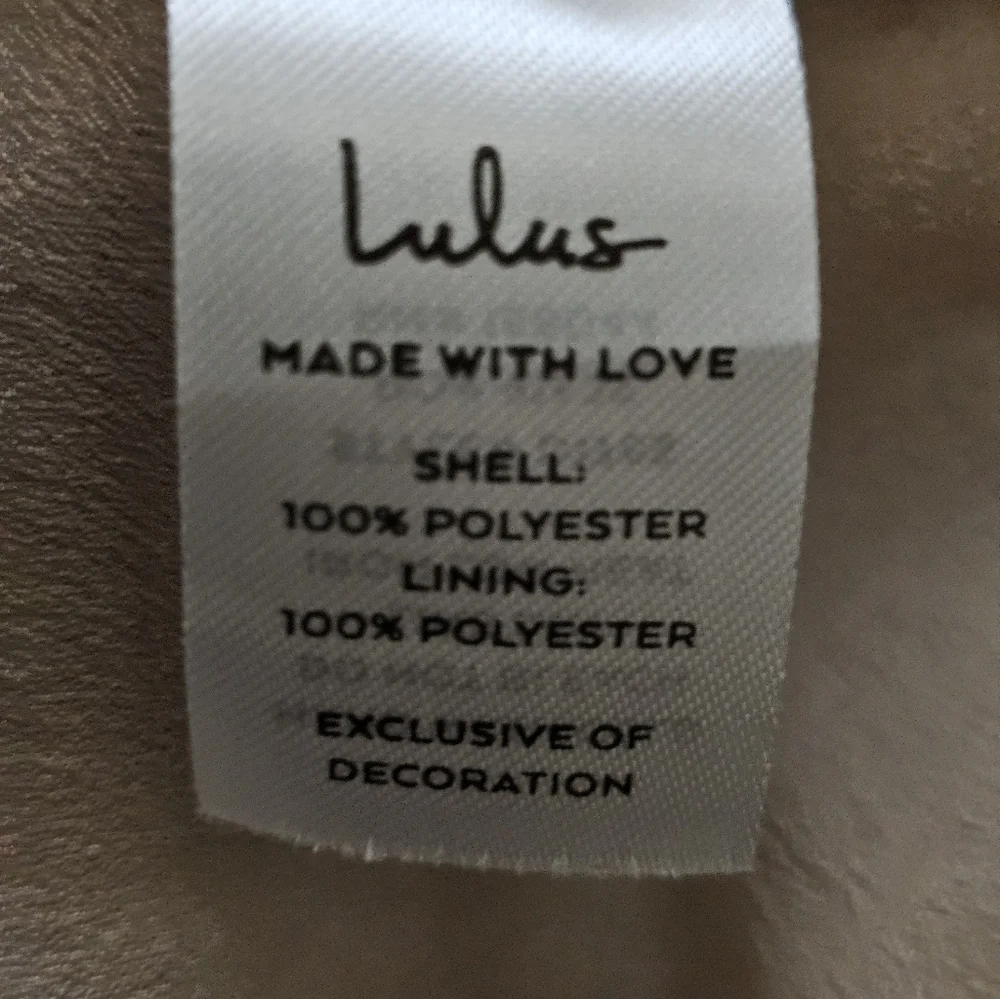 Like New Lulu's Elegant Black Lace Mini Dress Fully Lined Small - Picture 11 of 11